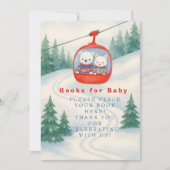 ベビースキー 赤ちゃん ウッドランド ブックス フォー ベイビー サイン 招待状 (正面)