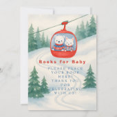 ベビースキー 赤ちゃん ウッドランド ブックス フォー ベイビー サイン 招待状 (裏面)
