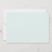 ベビースクウェアベビー発表 案内状 (裏面)