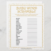 ベビースクランブル[黄金の輝き] レターヘッド (正面/裏面)