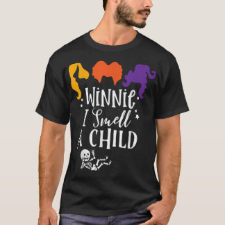 ベビースケルトン妊娠ハロウィンワインI匂いA Tシャツ