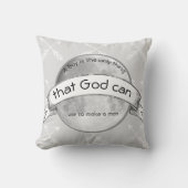 ベビースタットムーンアローパターンにあなたを愛する クッション (正面)