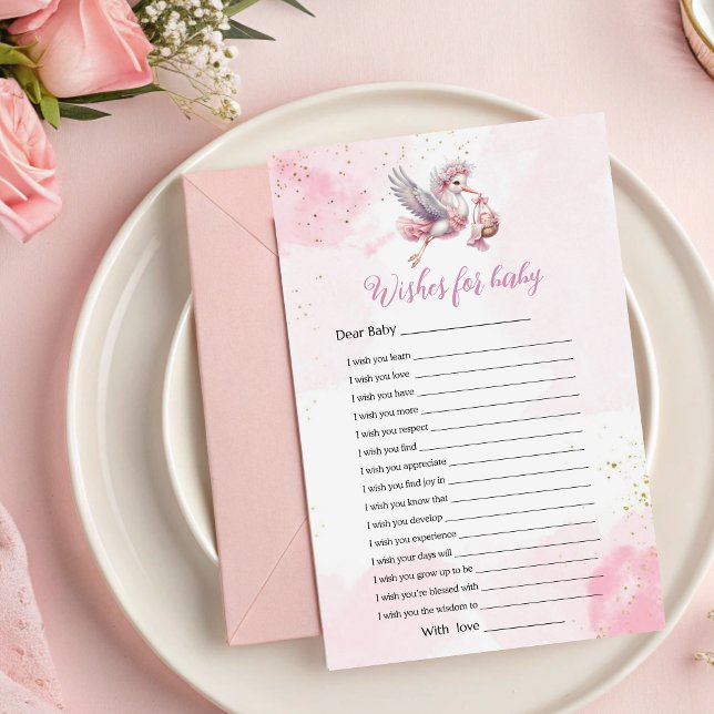 ベビーストークガールシャワーゲームの願い (クリエイターアップロード済み)