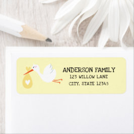 ベビーストーク差出人住所 ラベル