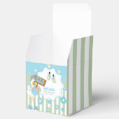 ベビーストーク男の赤ちゃんシャワー フェイバーボックス (オープン)