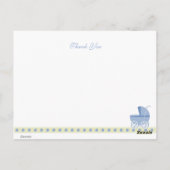 ベビースノワーサンキューポストカード ポストカード (裏面)