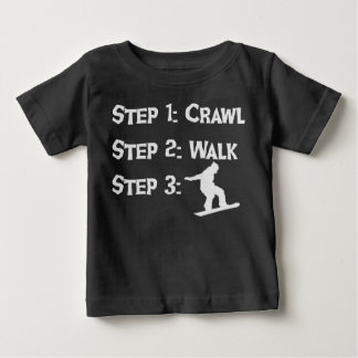 ベビースノーボードシャツ ベビーTシャツ