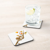 ベビースパローバード懸命プラスチックのコースター コースター (右側)