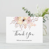 ベビースプリンクフローラベビーシャワーサンキューカード サンキューカード (スタンド正面)