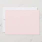 ベビースプリンクフローラベビーシャワーサンキューカード サンキューカード (裏面)