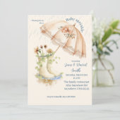 ベビースプリンクル 招待状 (スタンド正面)