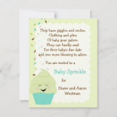 ベビースプリンクル　男女兼用招待状 招待状 (正面)