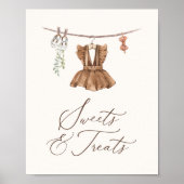 ベビースポーツガールベビーシャワースイーツ&スイーツ ポスター (正面)