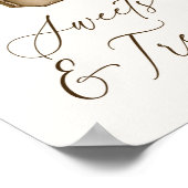 ベビースポーツボーイベビーシャワー菓子とお菓子 ポスター (角)