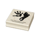 ベビースモールハンド足 ラバースタンプ (スタンプ)