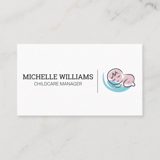 ベビースリープ 名刺 (正面)