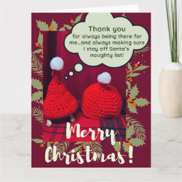 ベビースルカタ最高のーフレンズおもしろいクリスマス カード