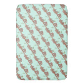 ベビースロぶら下がったスのツリーパターン バスマット (正面縦)