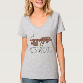 ベビースロぶら下がったスのツリーパターン Tシャツ