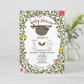 ベビースロスガールベビーシャワーグリーナリー 招待状 (スタンド正面)