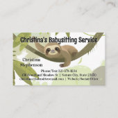 ベビースロッスベビーシッター保育園 名刺 (正面)