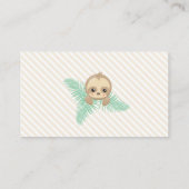 ベビースロッ男女兼用スおむつラッフルチケット エンクロージャーカード (裏面)