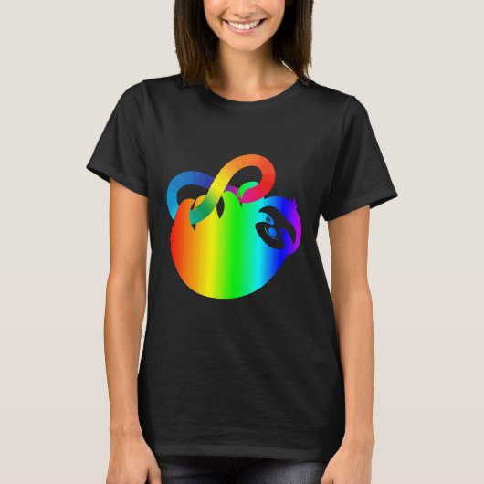 ベビースロース自閉症受容 Tシャツ (正面)
