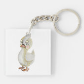 ベビースワン キーホルダー (裏面)