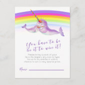 ベビースワーナールおむつラッフル エンクロージャーカード (裏面)