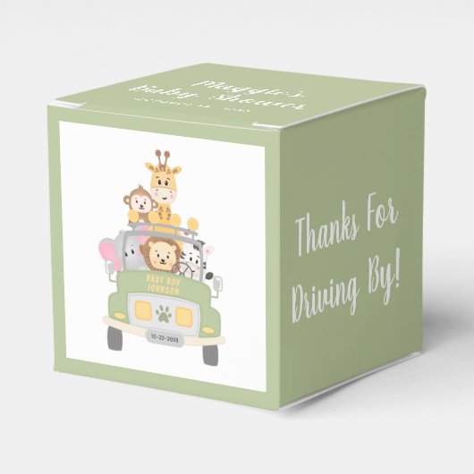 ベビースワ感謝していアで運転するアニマルサファリ フェイバーボックス (正面サイド)