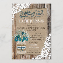 ベビーズブレスウッドレース素朴ブライダルシャワー