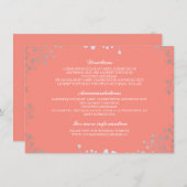 ベビーズブレスコーラルシルバー結婚ズ詳細 エンクロージャーカード (正面/裏面)