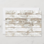 ベビーズブレスジャービーチスターフィッシュブライダルシャワー 招待状 (裏面)