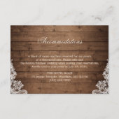 ベビーズブレスストリングライト披露宴宿泊施設 エンクロージャーカード (裏面)