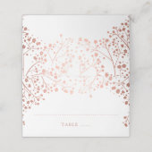 ベビーズブレスバラゴールドフォイル結婚エフェクト プレイスカード (外部開封)