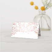 ベビーズブレスバラゴールドフォイル結婚エフェクト プレイスカード (裏面)