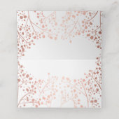 ベビーズブレスバラゴールドフォイル結婚エフェクト プレイスカード (内部開封)