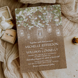 ベビーズブレスバ素朴ーラップ結婚ズ 招待状