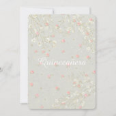 ベビーズブレスピンクフローラフェミニンキンセアニェラ 招待状 (正面)