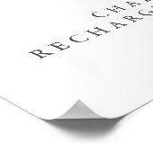 ベビーズブレスブライダルシャワー充電ステーション ポスター (角)