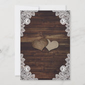 ベビーズブレスメイソンジャールレースバーラップウッド セーブザデート (裏面)