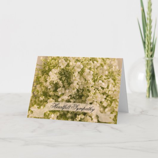 ベビーズブレス悔やみや弔慰 カード (正面)