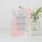 ベビーズブレス結婚ズ詳細情報ゲスト エンクロージャーカード (スタンド正面)