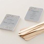 ベビーズブレス結婚式 プログラムファン ハンドファン