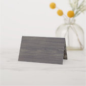 ベビーズブレス金ゴールド花素朴リース結婚ズ プレイスカード (裏面)