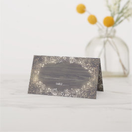 ベビーズブレス金ゴールド花素朴リース結婚ズ プレイスカード