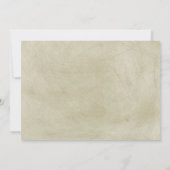 ベビーズブレス&メイスンジャー感謝祭ディナー 招待状 (裏面)