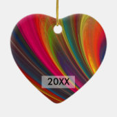 ベビーズメリカラフルークリスマスフォトオーナメント セラミックオーナメント (裏面)