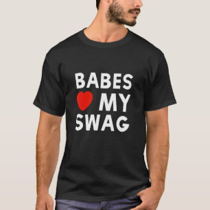 ベビーズラブマイスワッグファッションガールズボーイズ Tシャツ