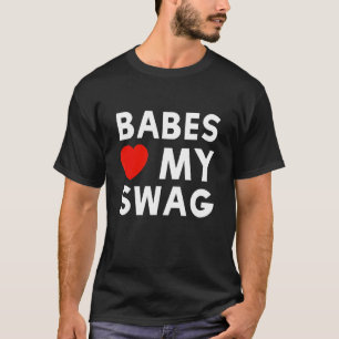 ベビーズラブマイスワッグファッションガールズボーイズ Tシャツ